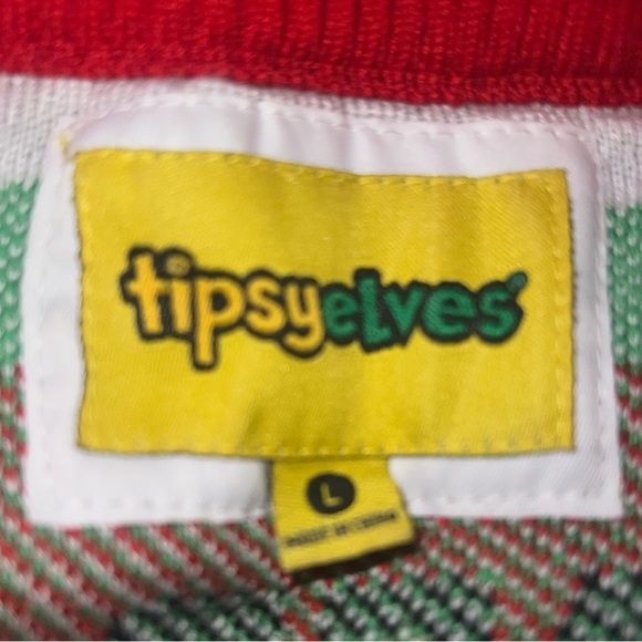 Tipsy Elves WOMEN'S DRINKING DART GAME UGLY CHRISTMAS SWEATER | NEW/NWOT!!🎄🧑🎄 - Picture 6 of 6